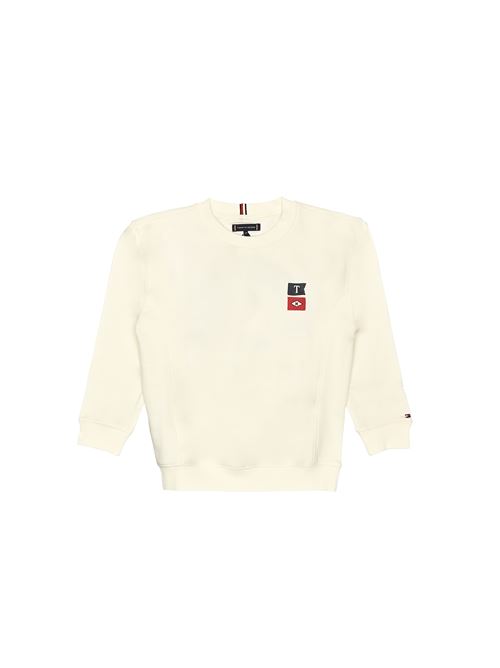 Felpa, bambino, logata. TOMMY HILFIGER | KB0KB09191TYBH